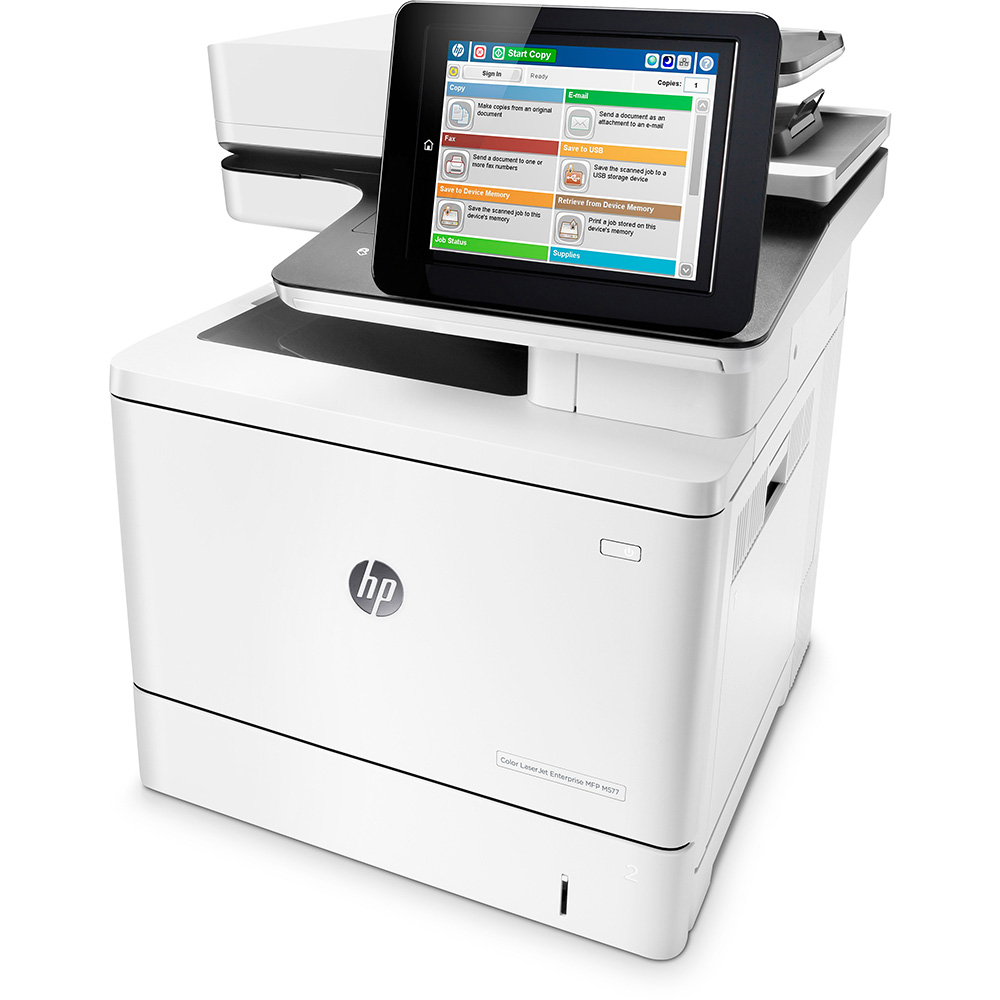 پرینتر چهارکاره رنگی HP Color LaserJet Enterprise MFP M577dn استوک